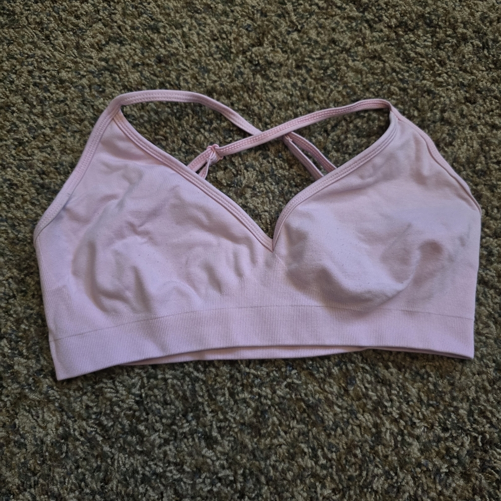 Light Pink Sports Bra